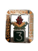 Canadian National Railways CNR Cap Badge Canadian National Railways CNR Cap Badge
