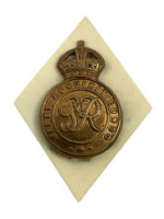 WW2 British RMC Sandhurst Cap Badge