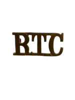 WW2 British Royal Tank Corps Shoulder Title Insignia Single WW2 British Royal Tank Corps Shoulder Title Insignia Single