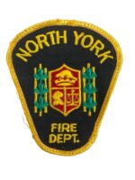 Canadian North York Ontario Fire Department Patch