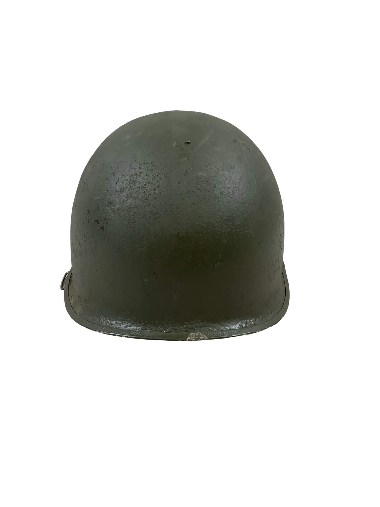 WW2 US Army Steel Helmet Front Seam Fixed Bale Shell WW2 US Army Steel Helmet Front Seam Fixed Bale Shell