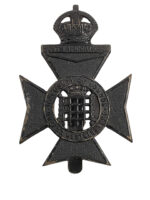 WW2 British 16th County of London Regiment Queen's Westminster Rifles Cap Badge WW2 British 16th County of London Regiment Queen's Westminster Rifles Cap Badge
