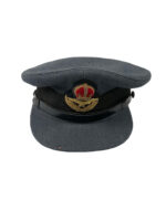 WW2 Canadian RCAF Named Officer's Peak Cap Hat Size 7 1/8