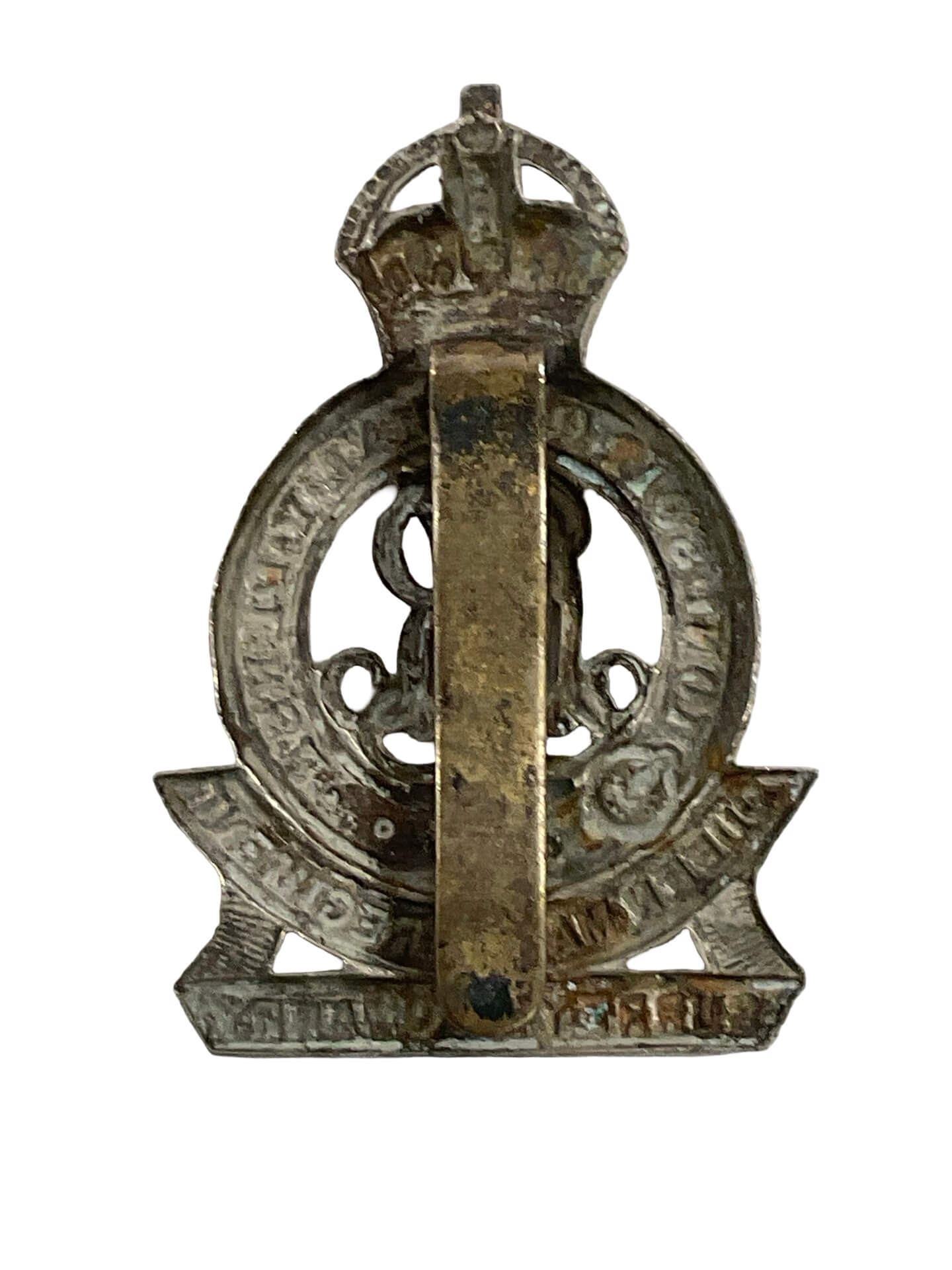WW2 British Queen Mary's Regiment Surrey Yeomanry Cap Badge WW2 British Queen Mary's Regiment Surrey Yeomanry Cap Badge