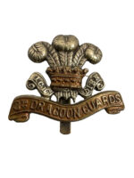 WW1 British 3rd Dragoon Guards Cap Badge WW1 British 3rd Dragoon Guards Cap Badge