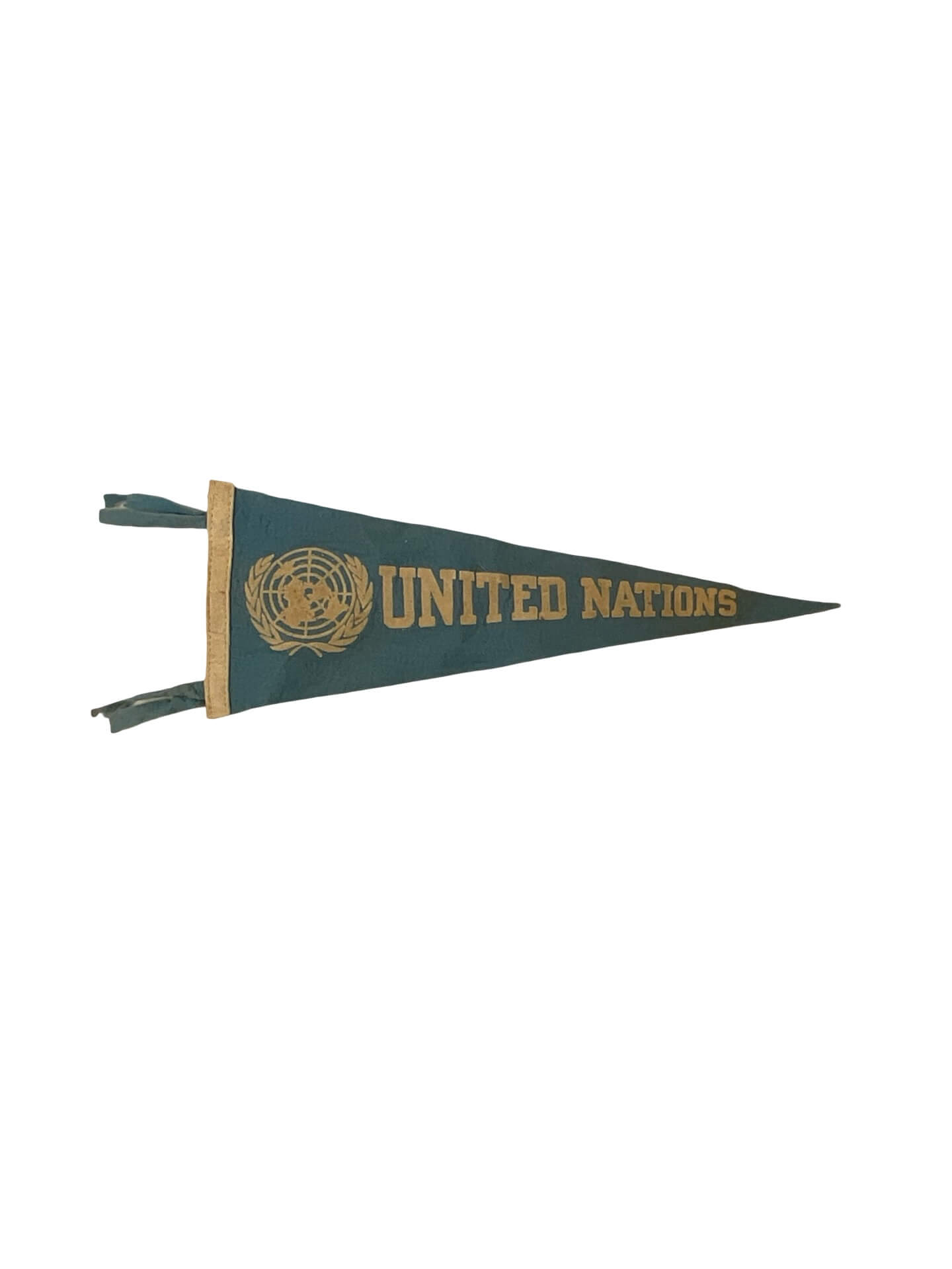 UN United Nations Pennant 5" X 13" UN United Nations Pennant 5" X 13"