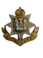British East Surrey Regiment Cap Badge