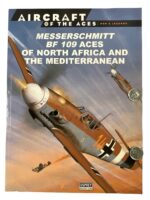 WW2 German Messerschmitt BF 109 Aces Over North Africa and the Mediterranean Osprey No 16 Used Softcover Reference Book