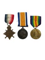WW1 Canadian CEF Medal Group Trio 4th Battalion WIA WW1 Canadian CEF Medal Group Trio 4th Battalion WIA