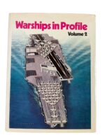 WW2 US British German Japanese Warships in Profile Vol 2 Used Hardcover Reference Book