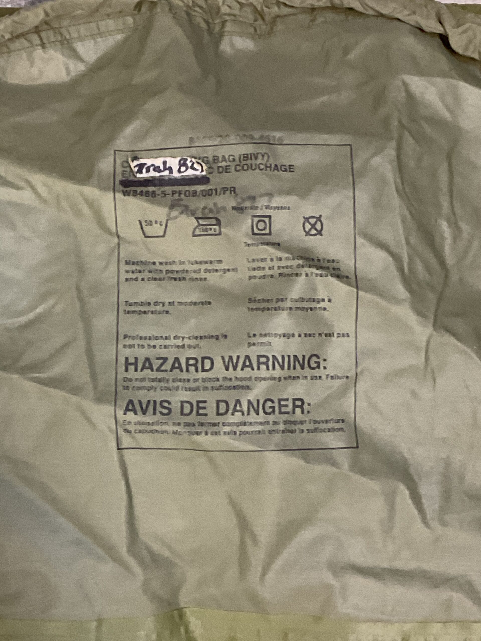 Canadian Forces Gore-Tex Bivy Bag Canadian Forces Gore-Tex Bivy Bag