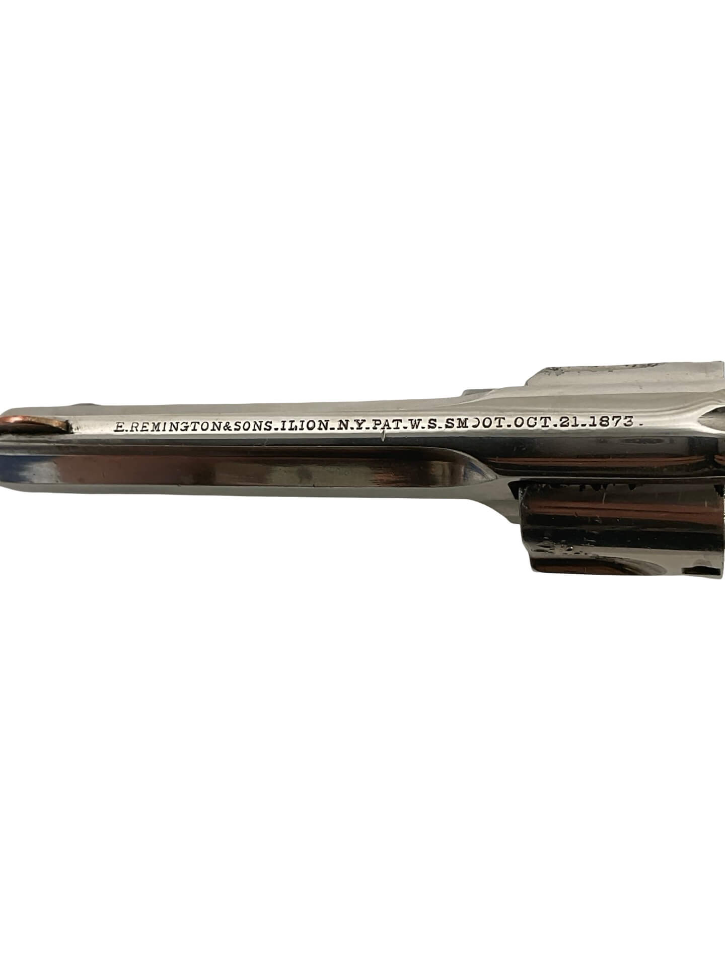 Remington Smoot 30 Caliber 6 Shot Revolver Nickel Finish ANTIQUE NO PERMIT REQUIRED Remington Smoot 30 Caliber 6 Shot Revolver Nickel Finish ANTIQUE NO PERMIT REQUIRED