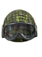 Canadian Forces CG634 CADPAT Helmet With Goggles Size Medium