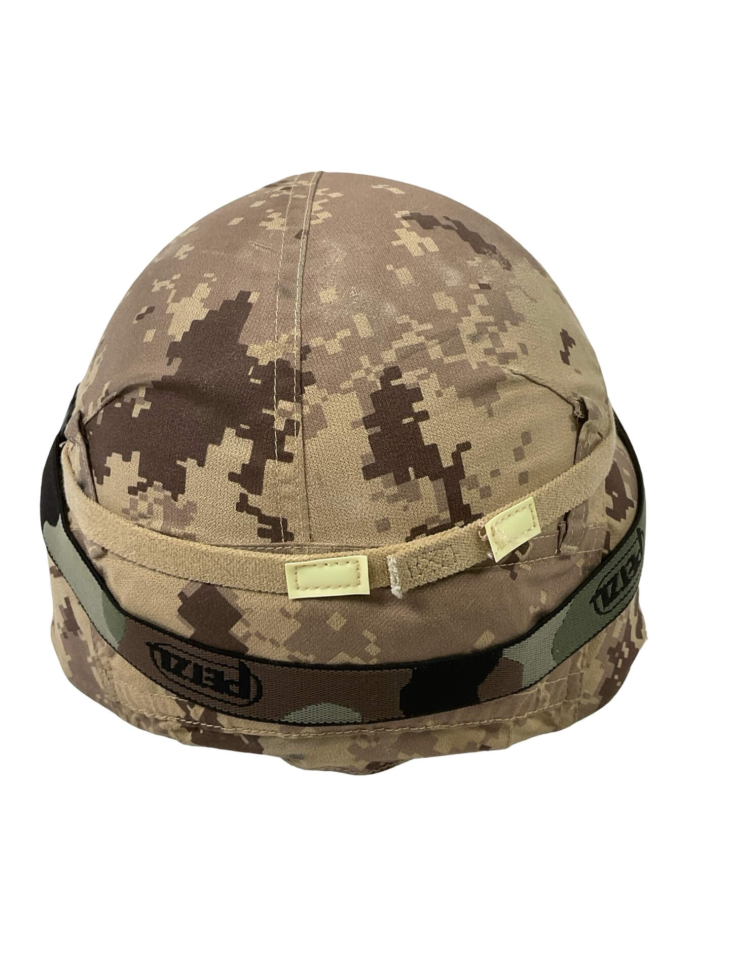 Canadian Forces Arid CADPAT CG634 Helmet Size Medium With Petzl Light Canadian Forces Arid CADPAT CG634 Helmet Size Medium With Petzl Light