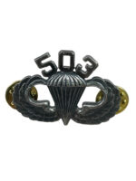 US Army 503 PIR Jump Wing