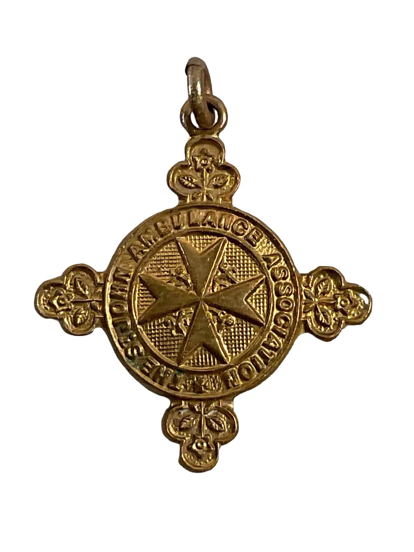 St. John Ambulance Association Miniature Medal Named St. John Ambulance Association Miniature Medal Named