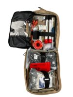 Canadian Forces Afghanistan Arid CADPAT Medic Drop Leg Pouch With Contents