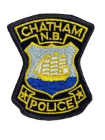 Canadian New Brunswick Chatham Police Patch