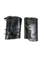 WW2 British Army Black Leather Gaiters
