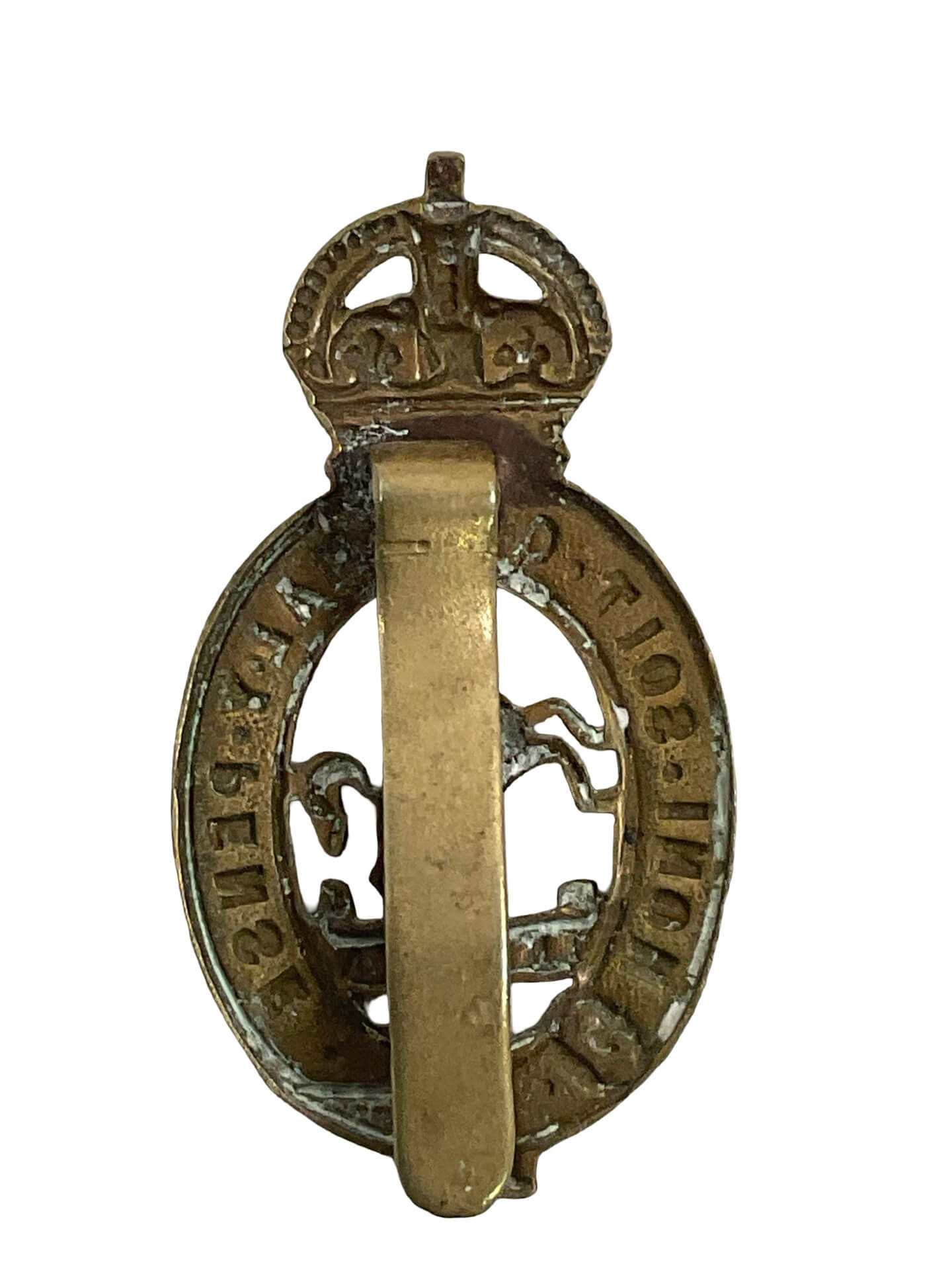 WW2 British Royal East Kent Regiment Cap Badge WW2 British Royal East Kent Regiment Cap Badge