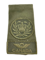 Canadian Forces Airborne Regiment MWO OD Green Slip-On Insignia Single