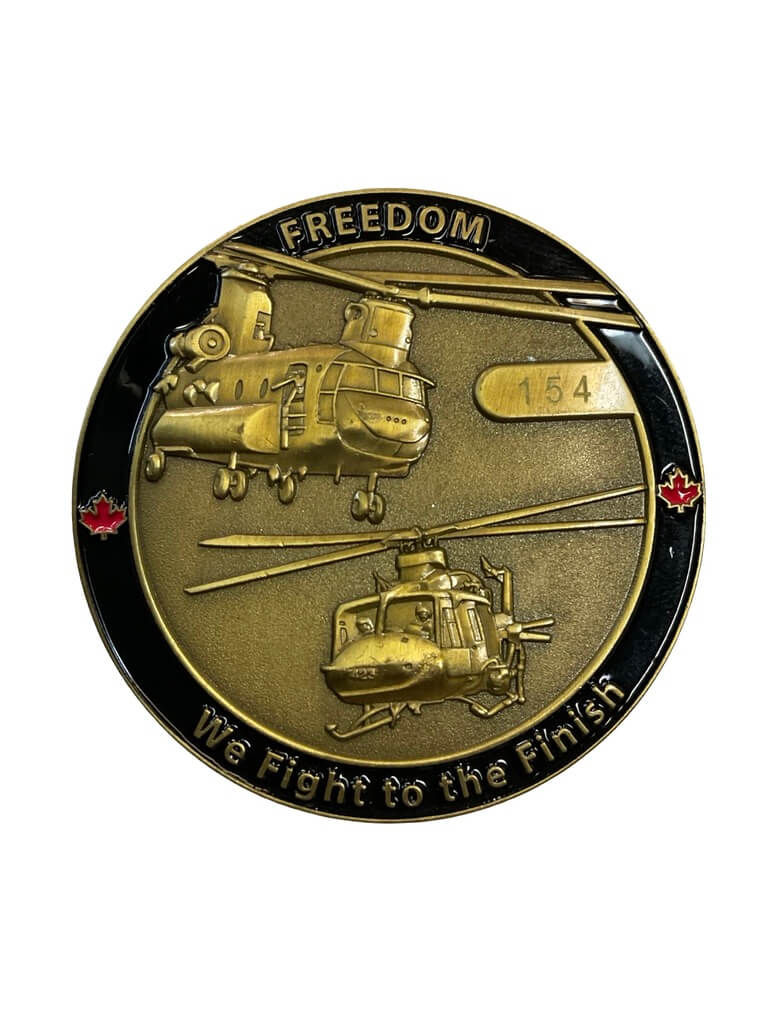 Canadian Afghanistan Task Force Freedom 2011 CHF (A) Roto 11 Challenge Coin Canadian Afghanistan Task Force Freedom 2011 CHF (A) Roto 11 Challenge Coin