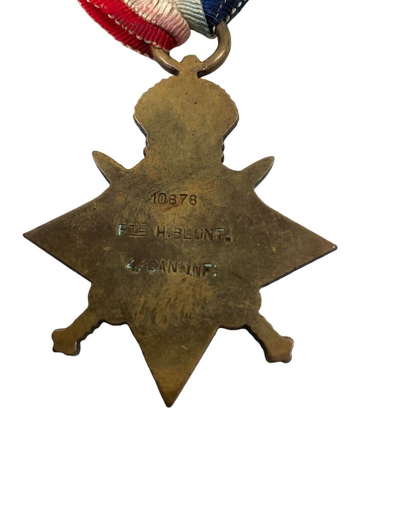 WW1 Canadian CEF Medal Group Trio 4th Battalion WIA WW1 Canadian CEF Medal Group Trio 4th Battalion WIA