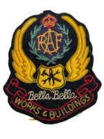 WW2 Canadian RCAF Bella Bella British Columbia Works and Buildings Multi Piece Construction Squadron Patch