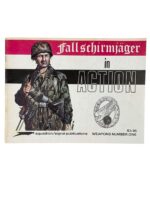 WW2 German Fallschirmjager in Action Squadron Signal Weapons No 1 Used Softcover Reference Book