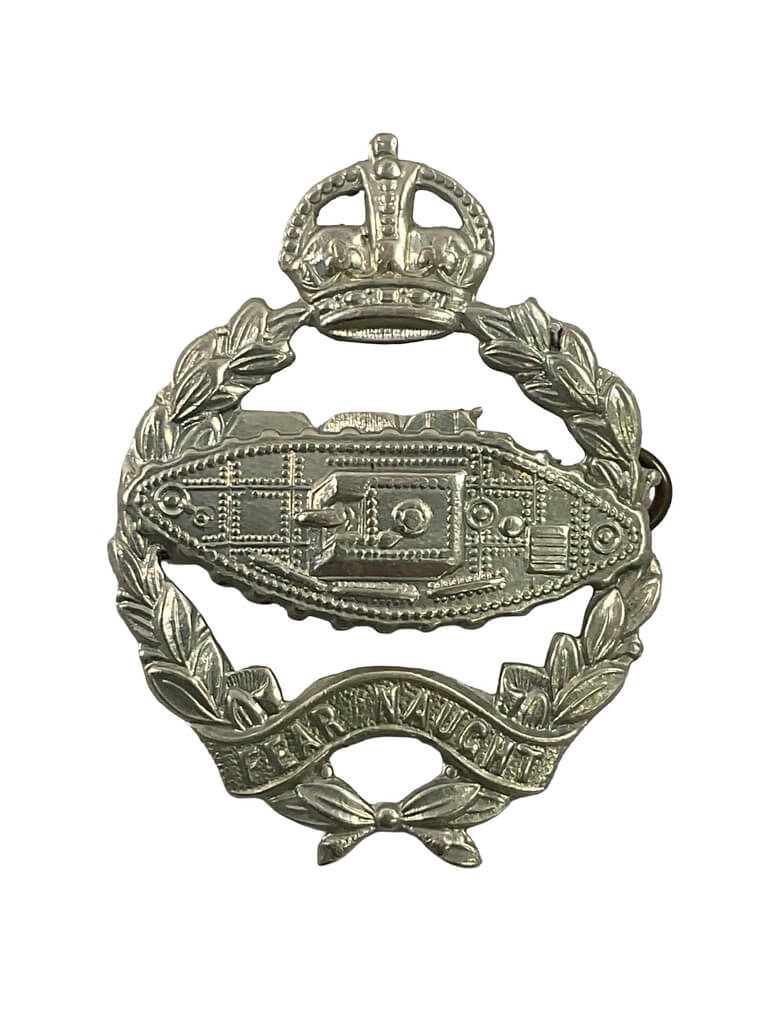 WW2 British Armoured Corps Cap Badge WW2 British Armoured Corps Cap Badge