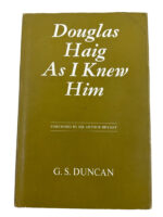 WW1 British BEF Douglas Haig As I Knew Him Used Hardcover Reference Book
