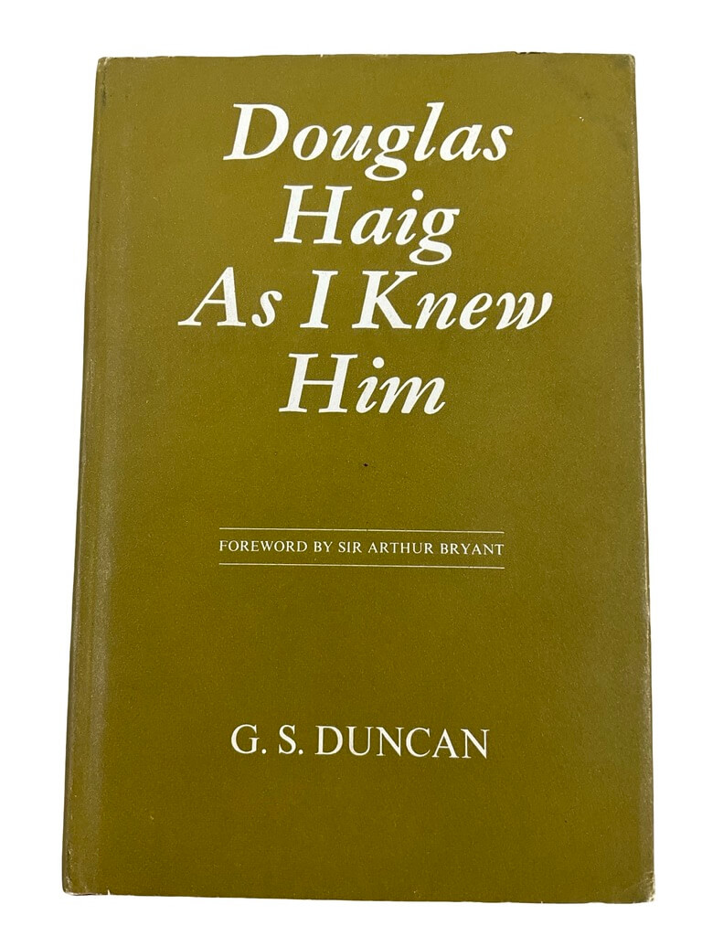 WW1 British BEF Douglas Haig As I Knew Him Used Hardcover Reference Book WW1 British BEF Douglas Haig As I Knew Him Used Hardcover Reference Book