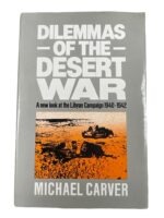 WW2 British Dilemmas of the Desert War Libyan Campaign 1940 to 1942 Used Hardcover Reference Book