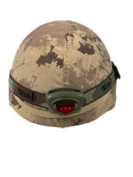 Canadian Forces Arid CADPAT CG634 Helmet Size Medium With Petzl Light