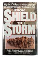 US Persian Gulf From Shield to Storm Used Hardcover Reference Book US Persian Gulf From Shield to Storm Used Hardcover Reference Book