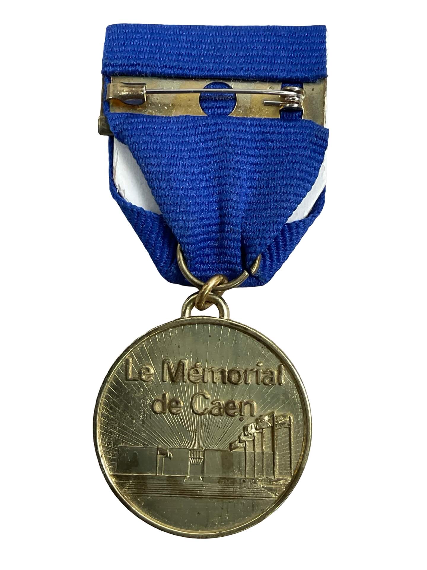 WW2 French 55th Anniversary of D-Day Caen Memorial Full Size Medal WW2 French 55th Anniversary of D-Day Caen Memorial Full Size Medal