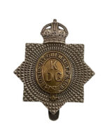 WW2 British 1st King's Dragoon Guards Cap Badge