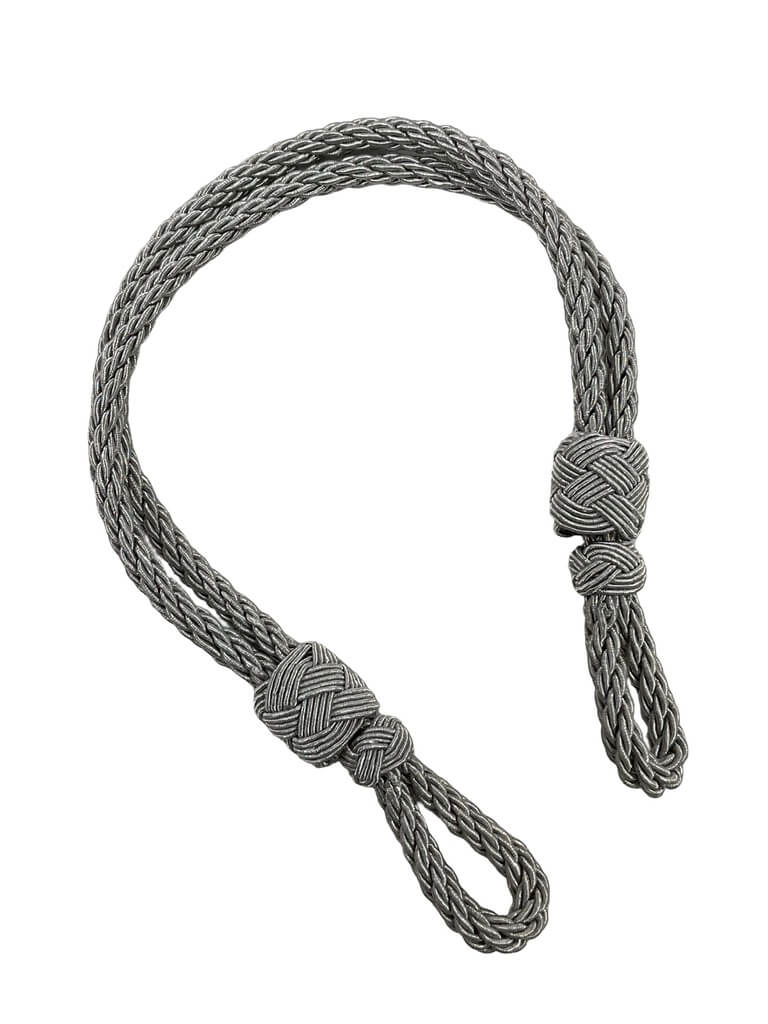 WW2 German Officers Silver Chin Strap For Peak Cap WW2 German Officers Silver Chin Strap For Peak Cap