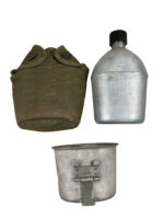 Canadian Army Korean War 51 Pattern Canteen Carrier and Cup Service No SK 13752