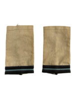 WW2 Canadian RCAF Tropical Officer's Slip-On Rank Insignia Pair