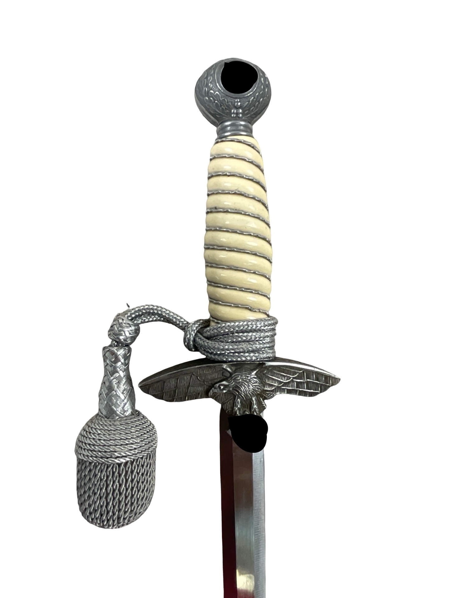 WW2 German Luftwaffe Dagger With Scabbard Knot and Hangers Maker Puma WW2 German Luftwaffe Dagger With Scabbard Knot and Hangers Maker Puma