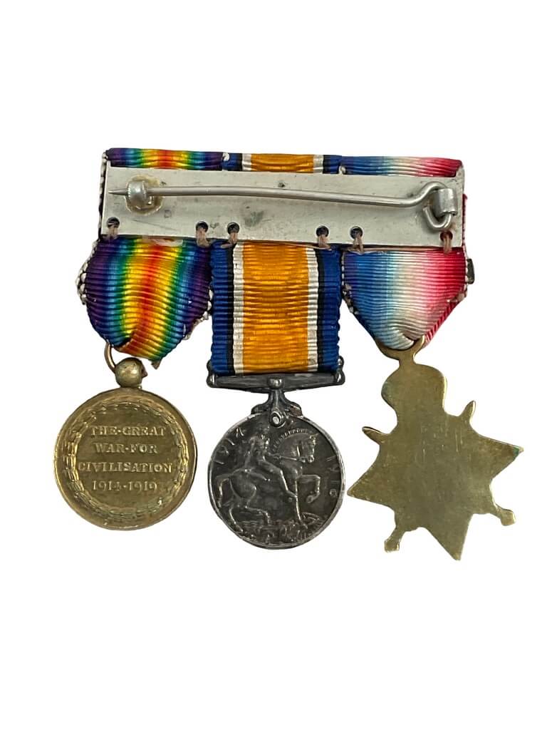 WW1 British BEF Miniature Medal Group Trio Mons Star WW1 British BEF Miniature Medal Group Trio Mons Star