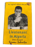 French Lieutenant in Algeria Jean-Jacques Servan-Schreiber Used Hardcover Reference Book