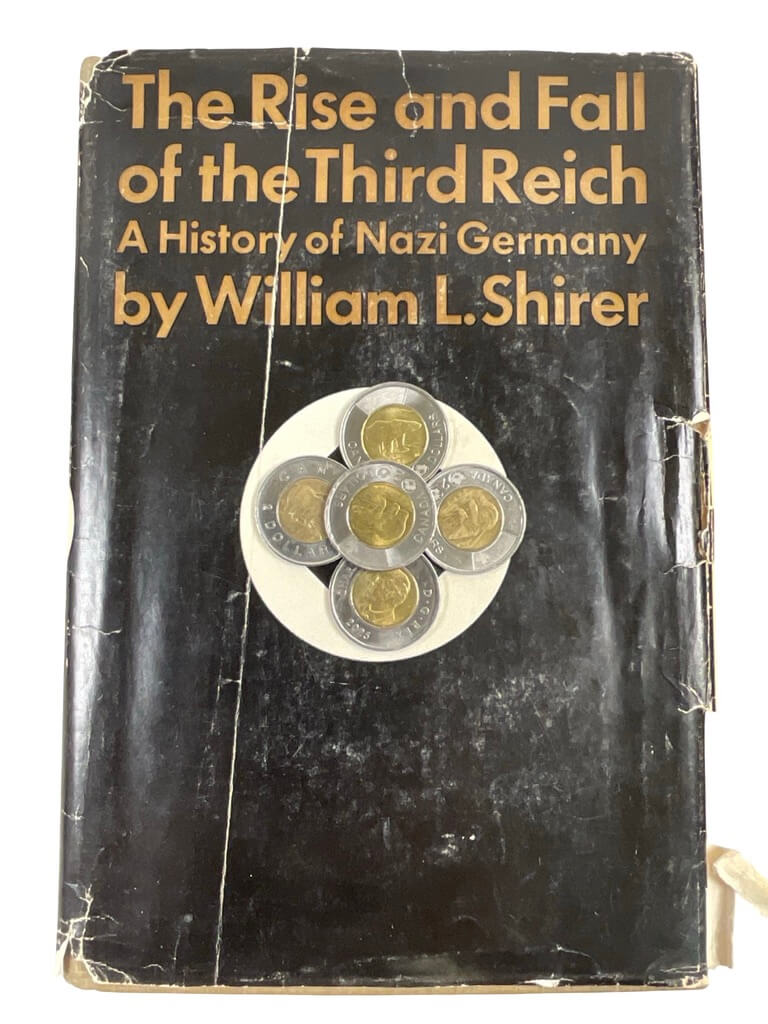 WW2 German The Rise and Fall of the Third Reich A History of Nazi Germany Used Hardcover Reference Book WW2 German The Rise and Fall of the Third Reich A History of Nazi Germany Used Hardcover Reference Book