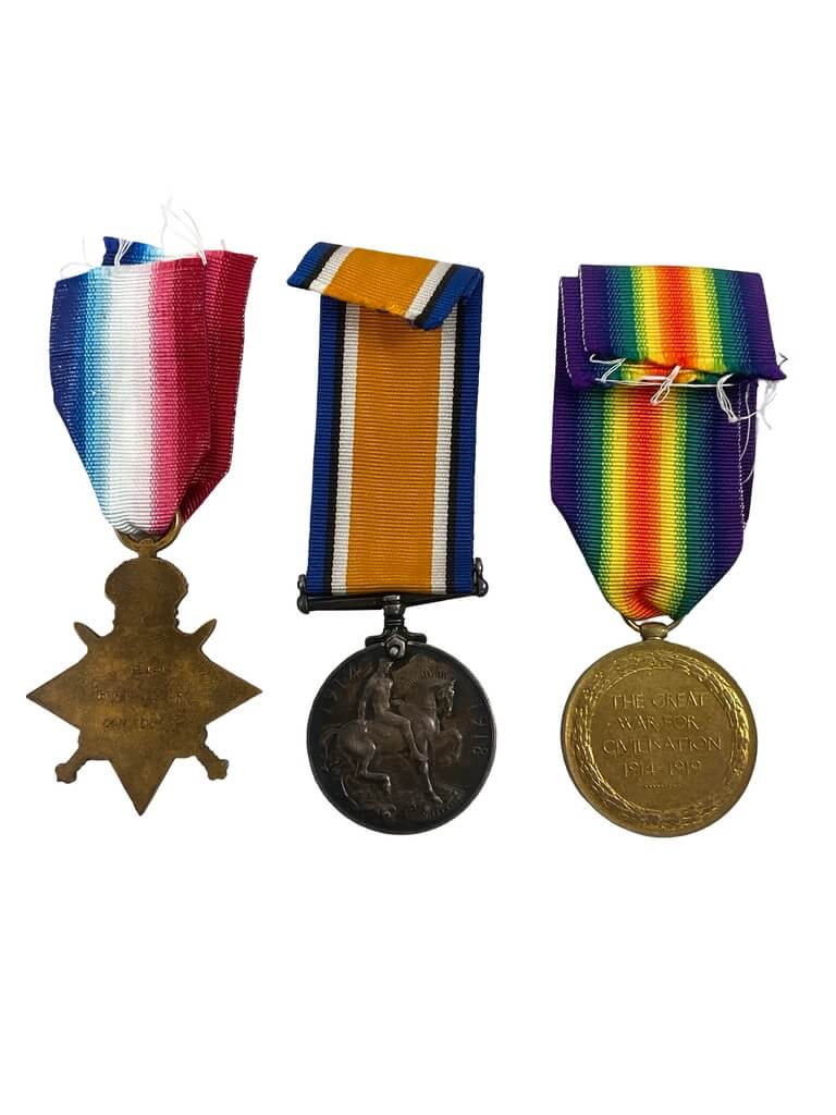 WW1 Canadian CEF Medical Group Trio CFA WW1 Canadian CEF Medical Group Trio CFA