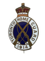 WW1 Canadian CEF Toronto Home Guard 1914 Lapel Badge