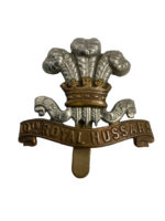 WW2 British 10th Royal Hussars Cap Badge