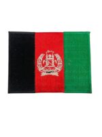 Afghanistan Nationality Army Flag 3 1/2"