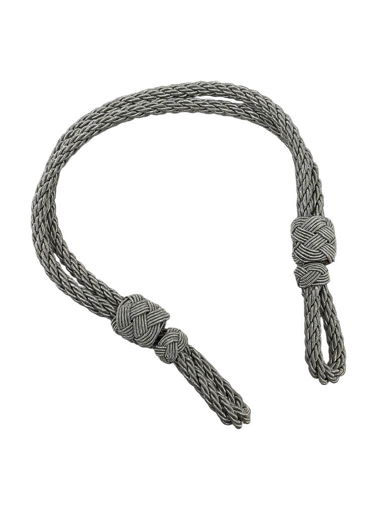 WW2 German Officers Silver Chin Strap For Peak Cap WW2 German Officers Silver Chin Strap For Peak Cap