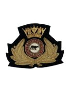 Canadian Algoma Central Marine Bullion Wire Officer's Cap Badge